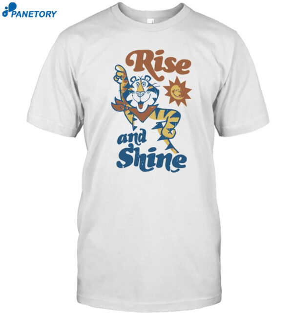 Frosted Flake Rise And Shine White Shirt