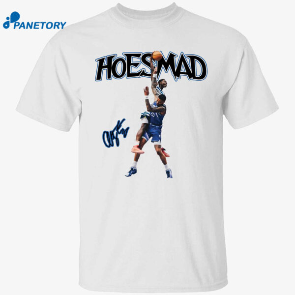 Hoes Mad Anthony Edwards Dunk Over John Collins Shirt