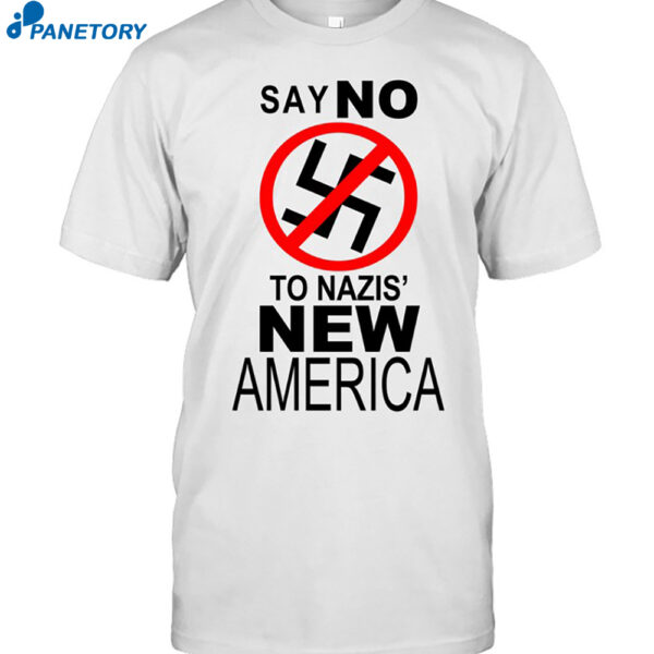 Kanye West Say No To Nazis' New America Shirt