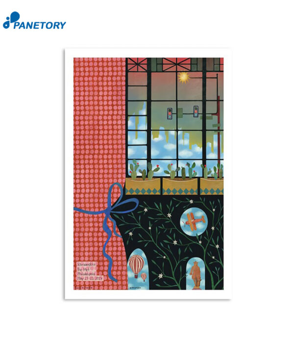 Khruangbin Philadelphia Pa May 21st-23rd 2024 Poster