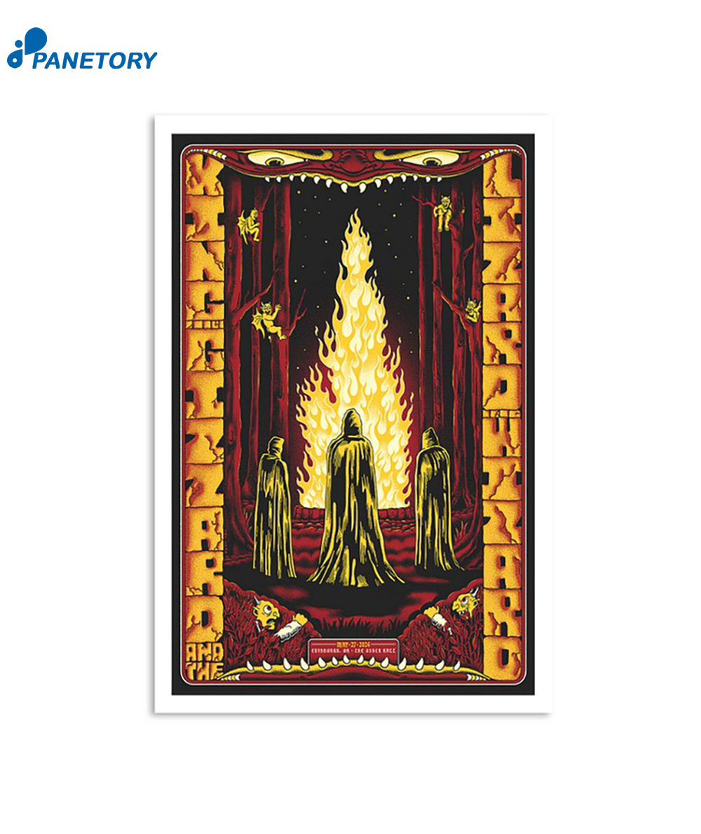 King Gizzard Usher Hall Edinburgh Uk May 27 2024 Poster 2 King Gizzard Usher Hall Edinburgh Uk May 27 2024 Poster