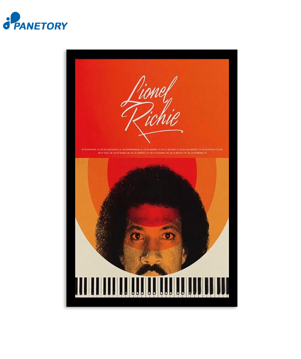 Lionel Richie Tour 2024 Sing A Song All Night Long Poster 2 Lionel Richie Tour 2024 Sing A Song All Night Long Poster