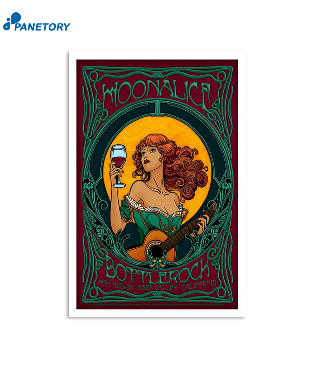 Moonalice Bottlerock Napa Valley Ca May 25 2024 Poster 2 Moonalice Bottlerock Napa Valley Ca May 25 2024 Poster
