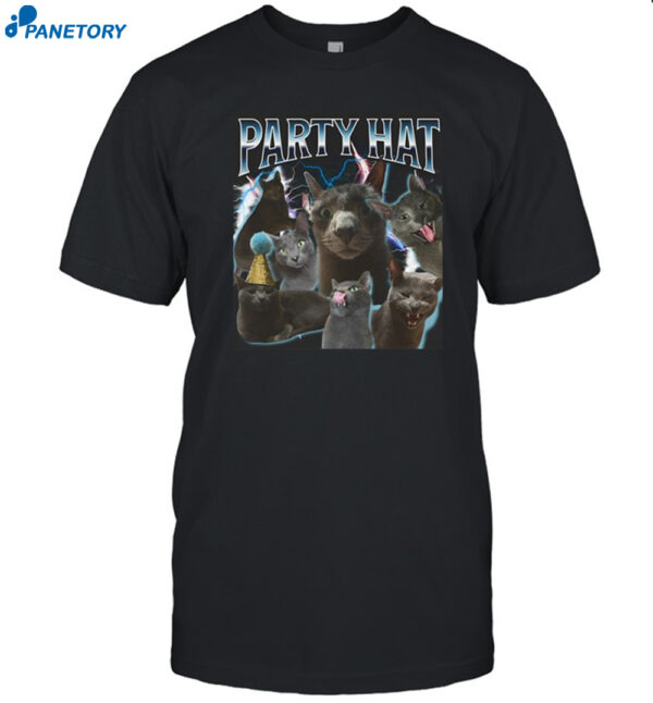 Party Hat Cat Shirt