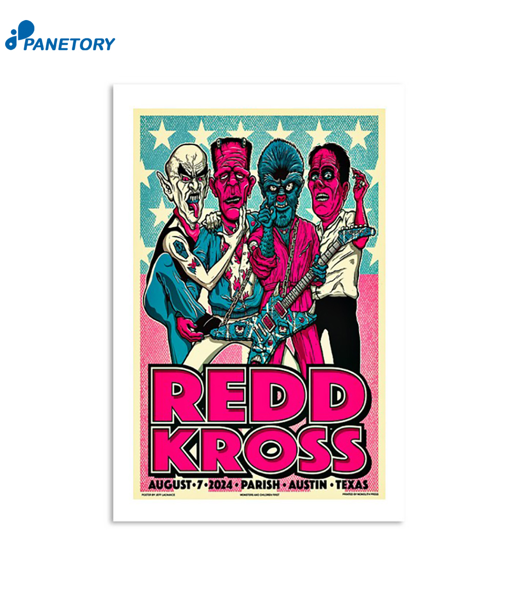 Redd Kross Show At Parish Room On Aug 7 2024 Poster 2 Redd Kross Show At Parish Room On Aug 7 2024 Poster