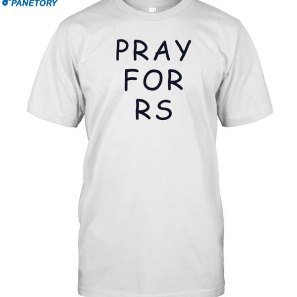 Rodrygo’s Wearing Pray For Rs Shirt