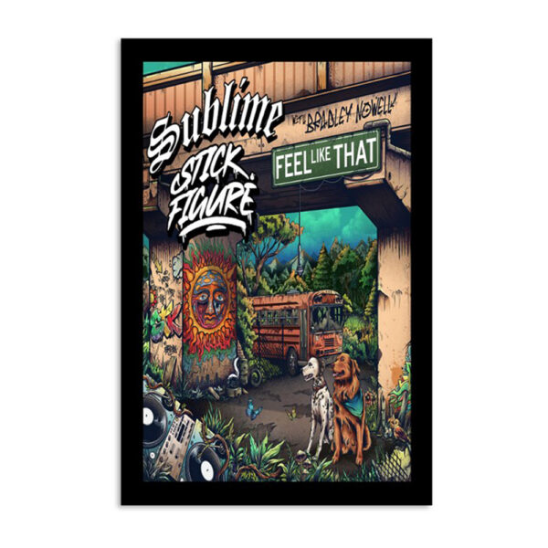 Stick Figure W Submile Show At The Fiddlers Green Amphitheatre On Jul 27 2024 Poster