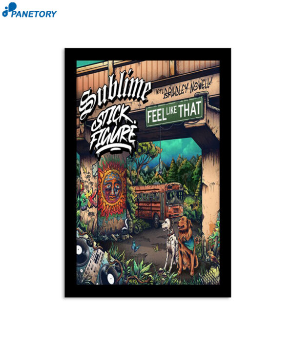 Stick Figure W Submile Show At The Fiddlers Green Amphitheatre On Jul 27 2024 Poster
