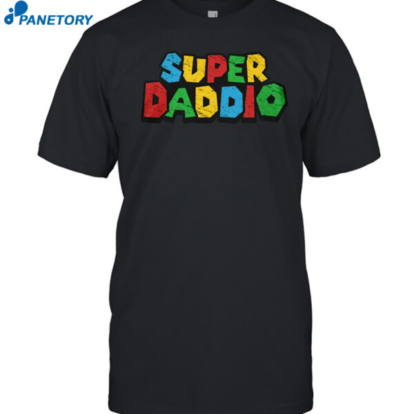 Super Mario Super Daddio Shirt