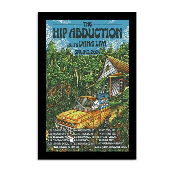 The Hip Abduction Show Spring 2024 Poster