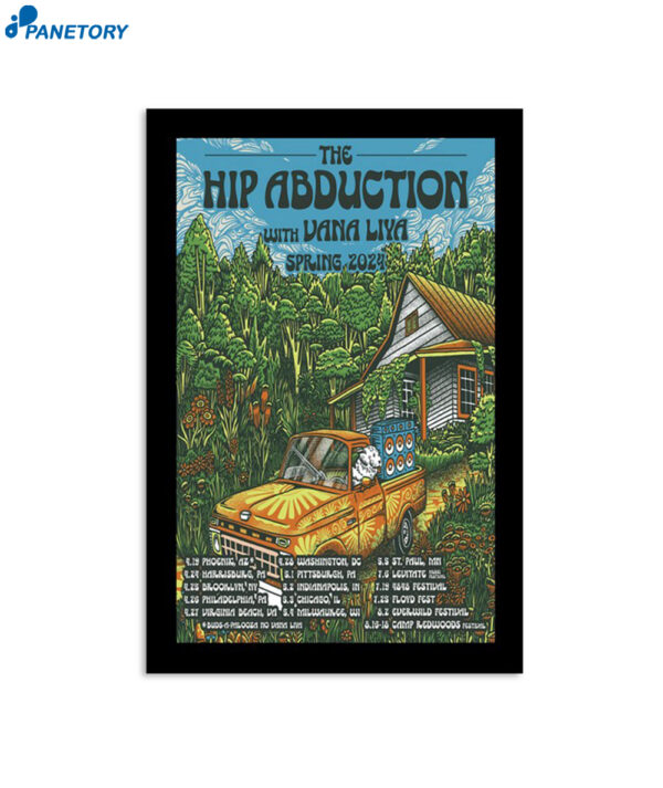 The Hip Abduction Show Spring 2024 Poster