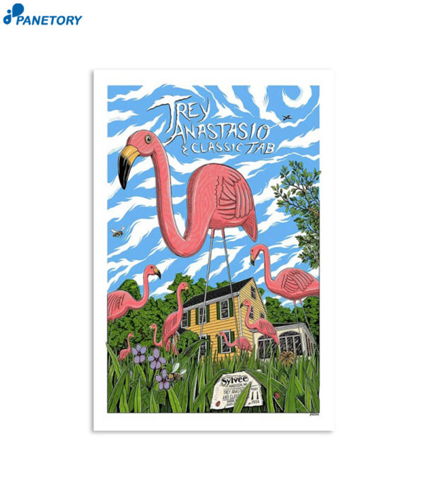 Trey Anastasio The Sylvee Madison Wi May 11 2024 Poster