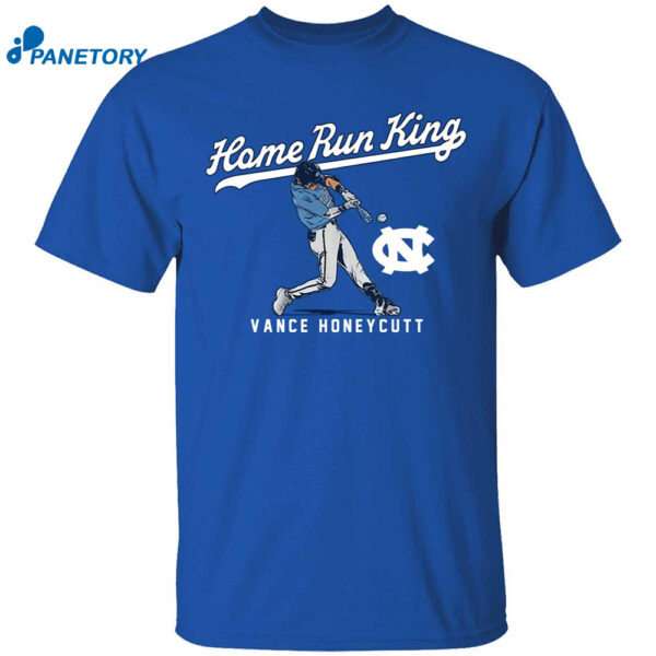 Unc Baseball Vance Honeycutt Home Run King Shirt