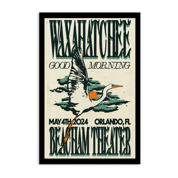 Waxahatchee Orlando Fl May 4th 2024 Poster