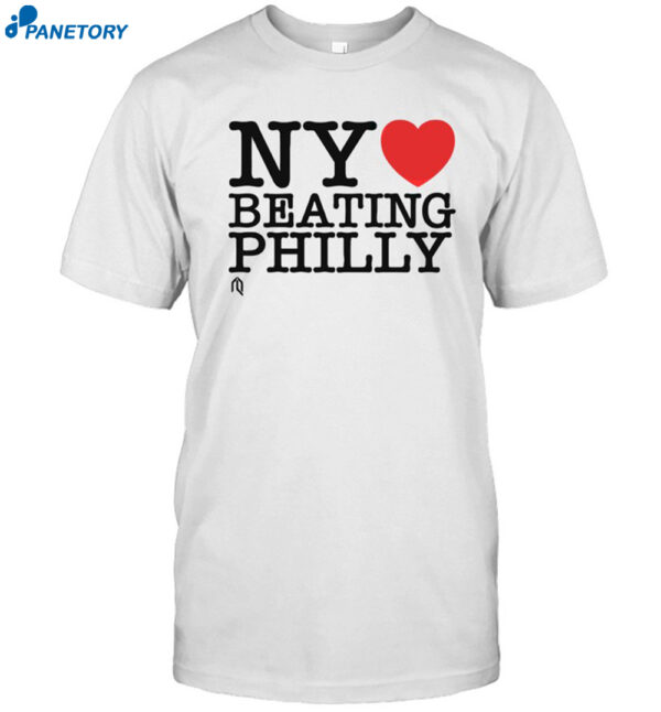 Ny Loves Beating Philly Shirt