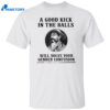 A Good Kick In The Balls Will Solve Your Gender Confusion Shirt