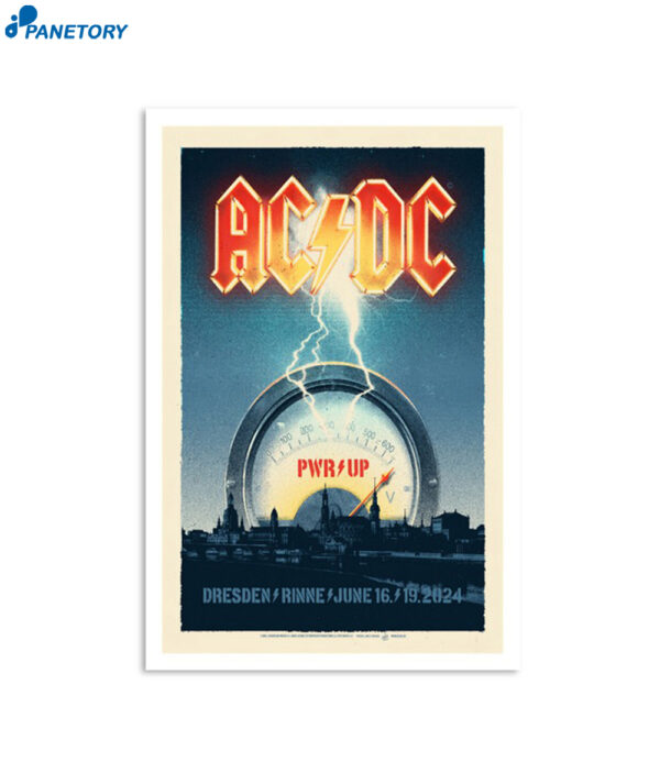 ACDC June 16-19 2024 Rinne Dresden De Poster