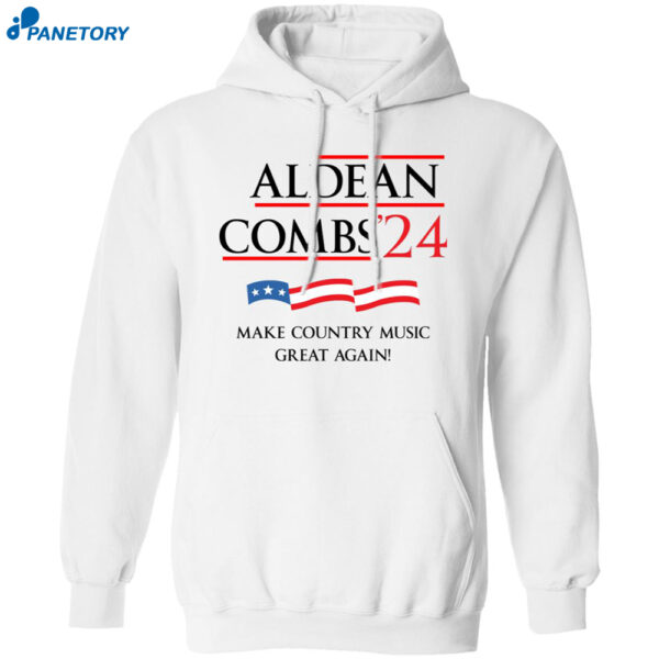 Aldean Combs 2024 Make Country Music Great Again Shirt 1