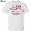 Aldean Combs 2024 Make Country Music Great Again Shirt