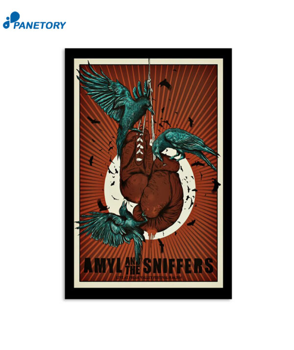 Amyl And The Sniffers Awo-gelände Germany Jun 1 2024 Poster