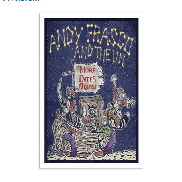 Andy Frasco & The U.n. Young Nocturnals Tour Poster