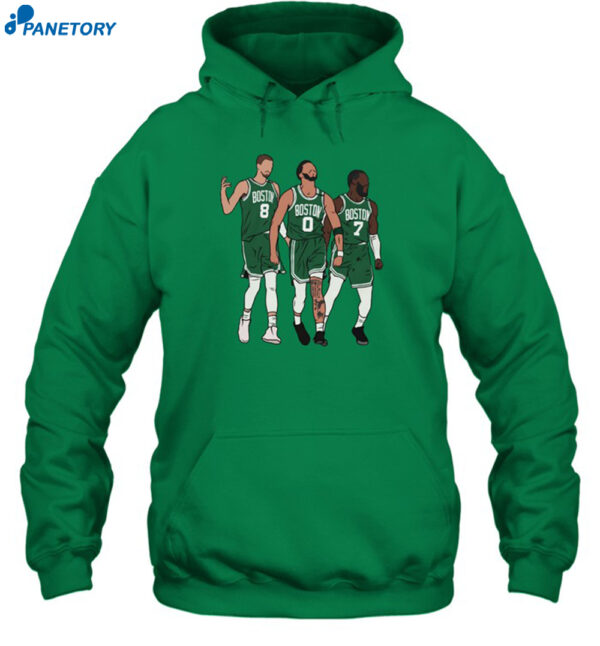 Big 3 Boston Celtics Shirt 2