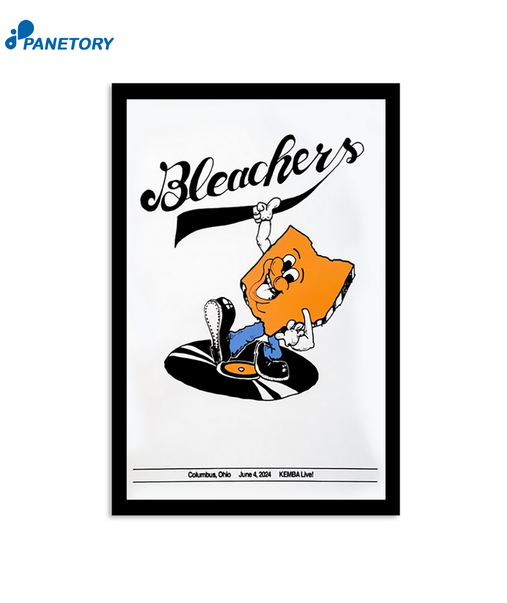 Bleachers June 4 2024 Kemba Live Oh Poster 2 Bleachers June 4 2024 Kemba Live Oh Poster