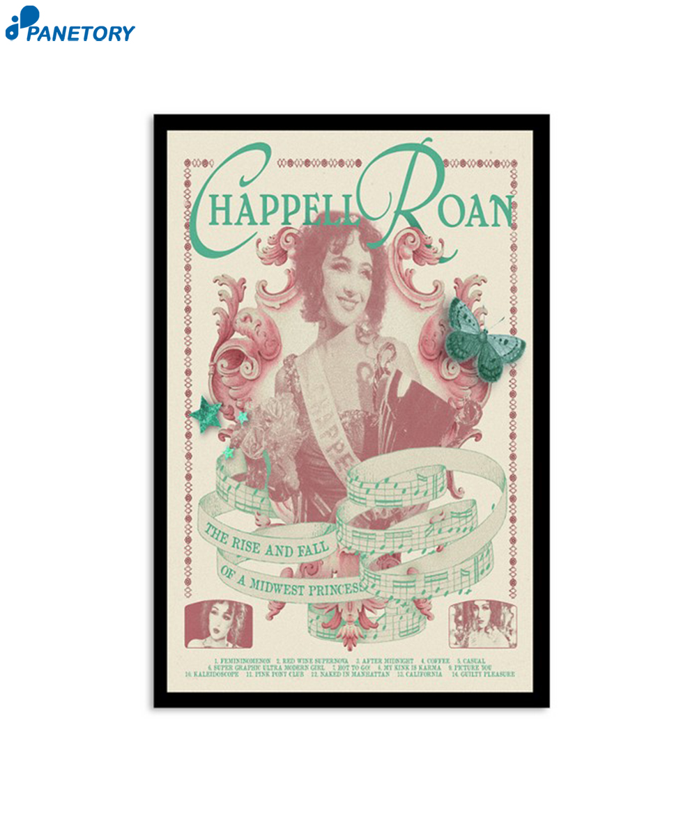 Chappell Roan The Rise And Fall Of A Midwest Princess Poster 2 Chappell Roan The Rise And Fall Of A Midwest Princess Poster