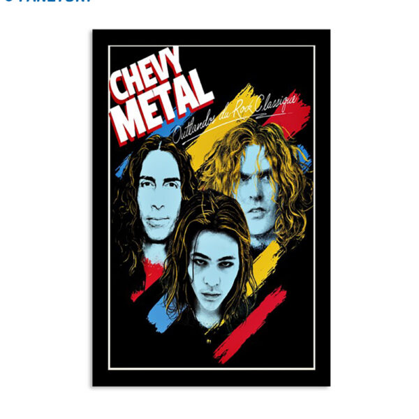 Chevy Metal Alex's Bar Long Beach Ca June 8 2024 Poster