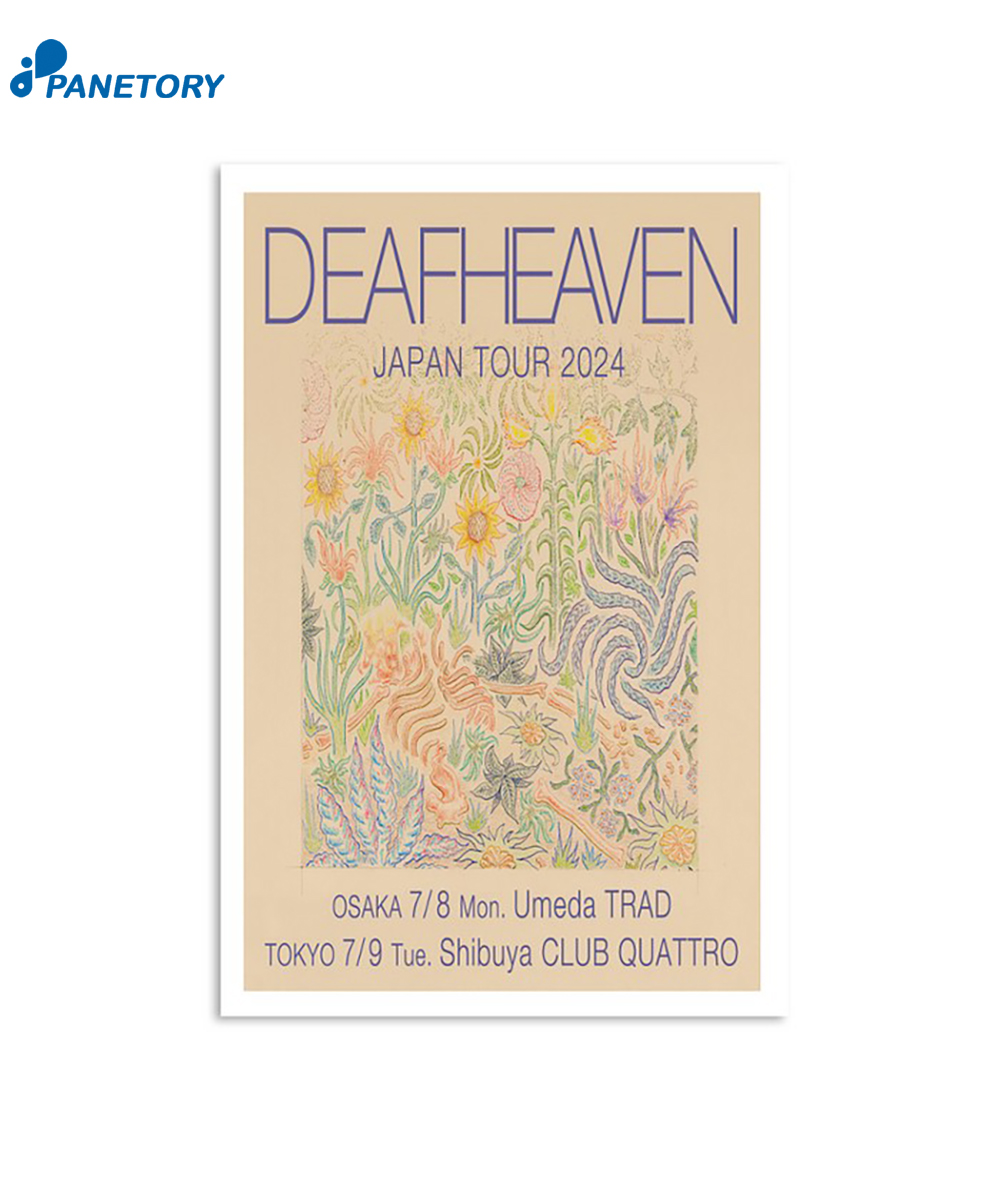 Deafheaven At Umeda Trad In Osaka Japan July 8 2024 Poster 2 Deafheaven At Umeda Trad In Osaka Japan July 8 2024 Poster