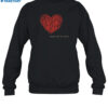 Death Cab For Cutie Red Thread Heart Shirt 1