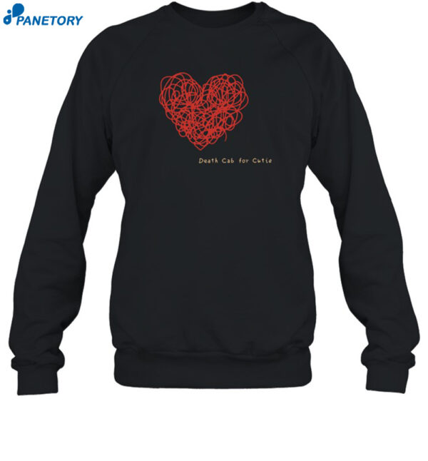 Death Cab For Cutie Red Thread Heart Shirt 1