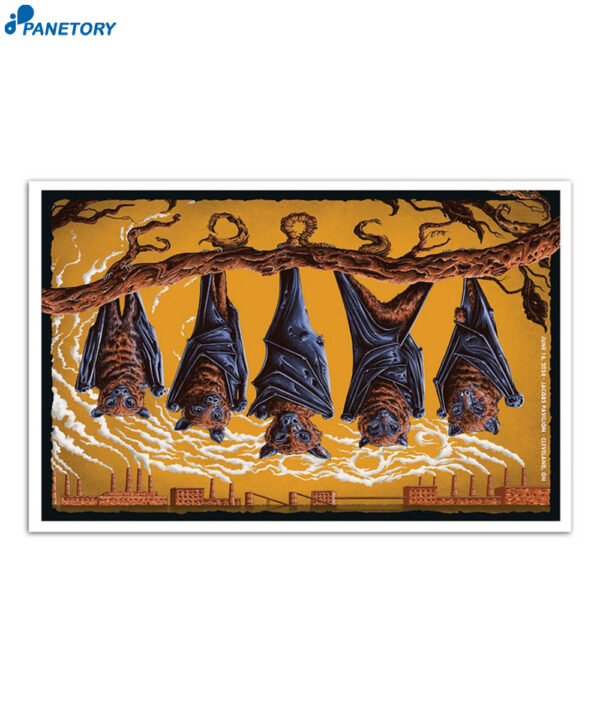 Goose June 16 2024 At Jacobs Pavilion In Cleveland OH Poster