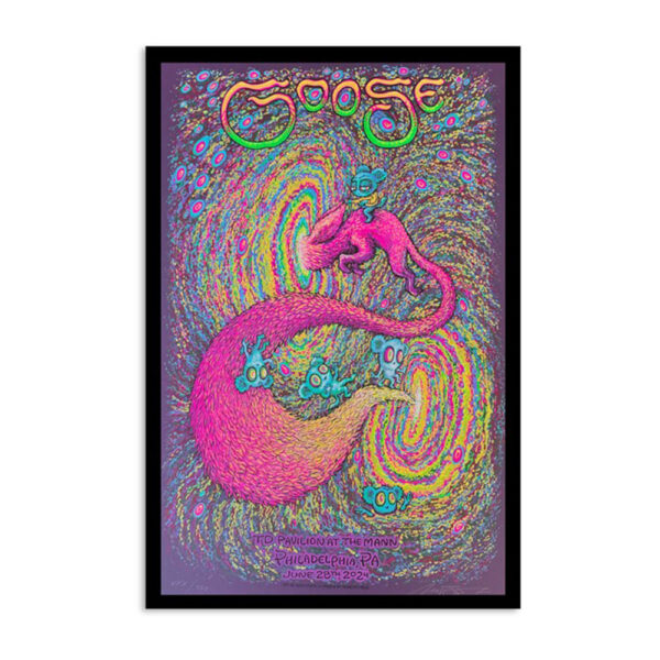 Goose Td Pavilion At The Mann Philadelphia Pa June 28 2024 Poster