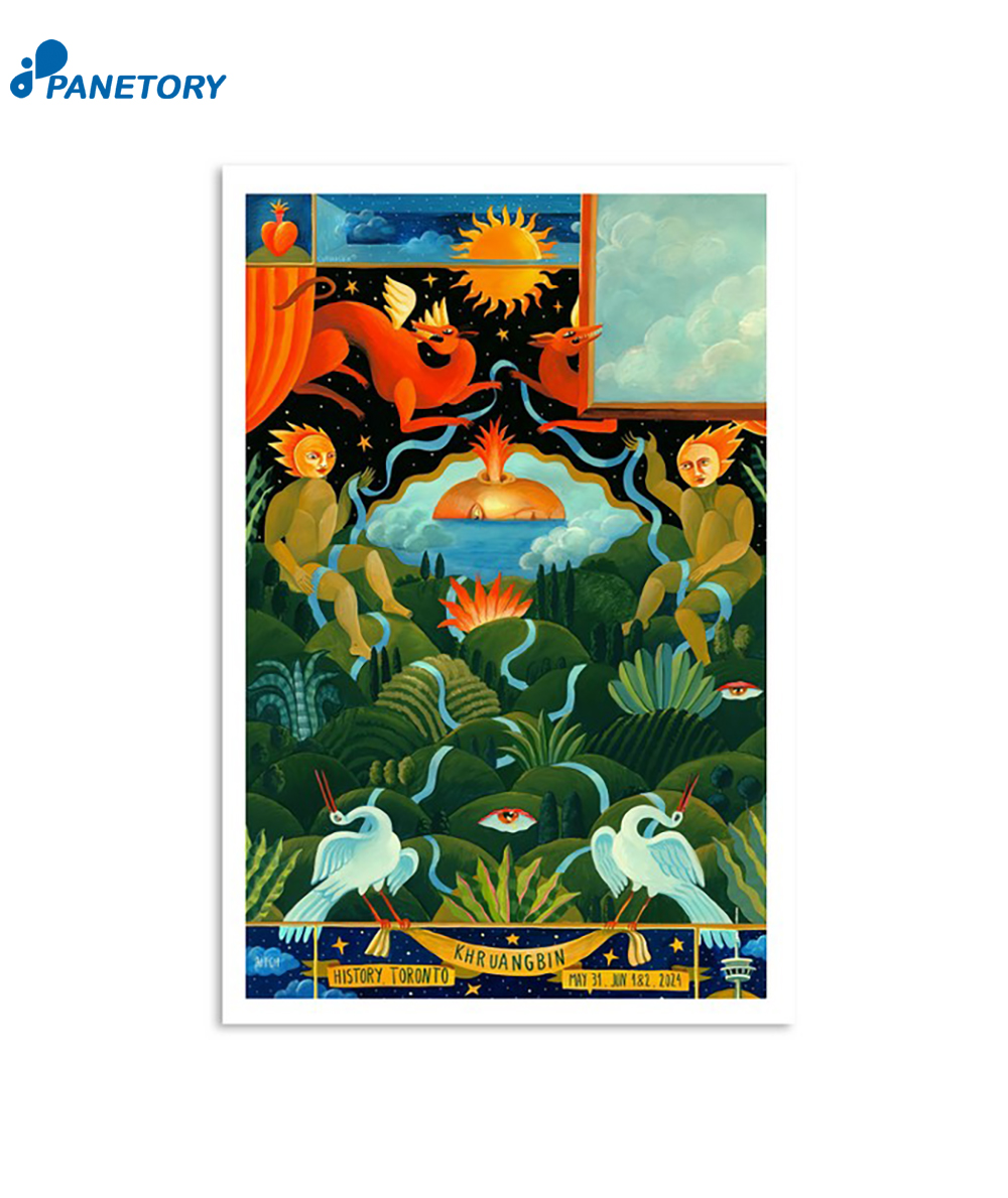 Khruangbin At History In Toronto On May 31 2024 Poster 2 Khruangbin At History In Toronto On May 31 2024 Poster