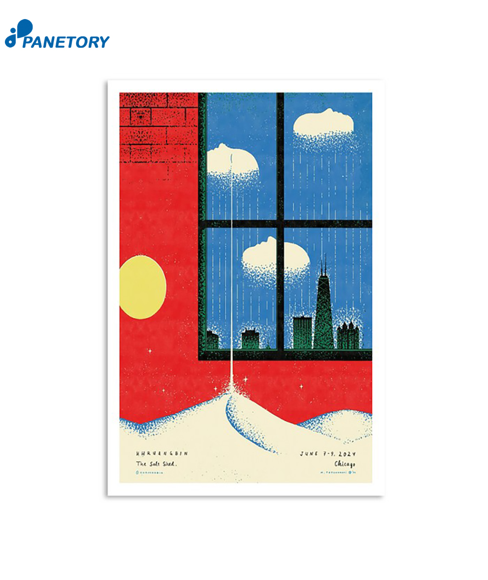 Khruangbin At The Salt Shed In Chicago Il June 7 2024 Poster 2 Khruangbin At The Salt Shed In Chicago Il June 7 2024 Poster