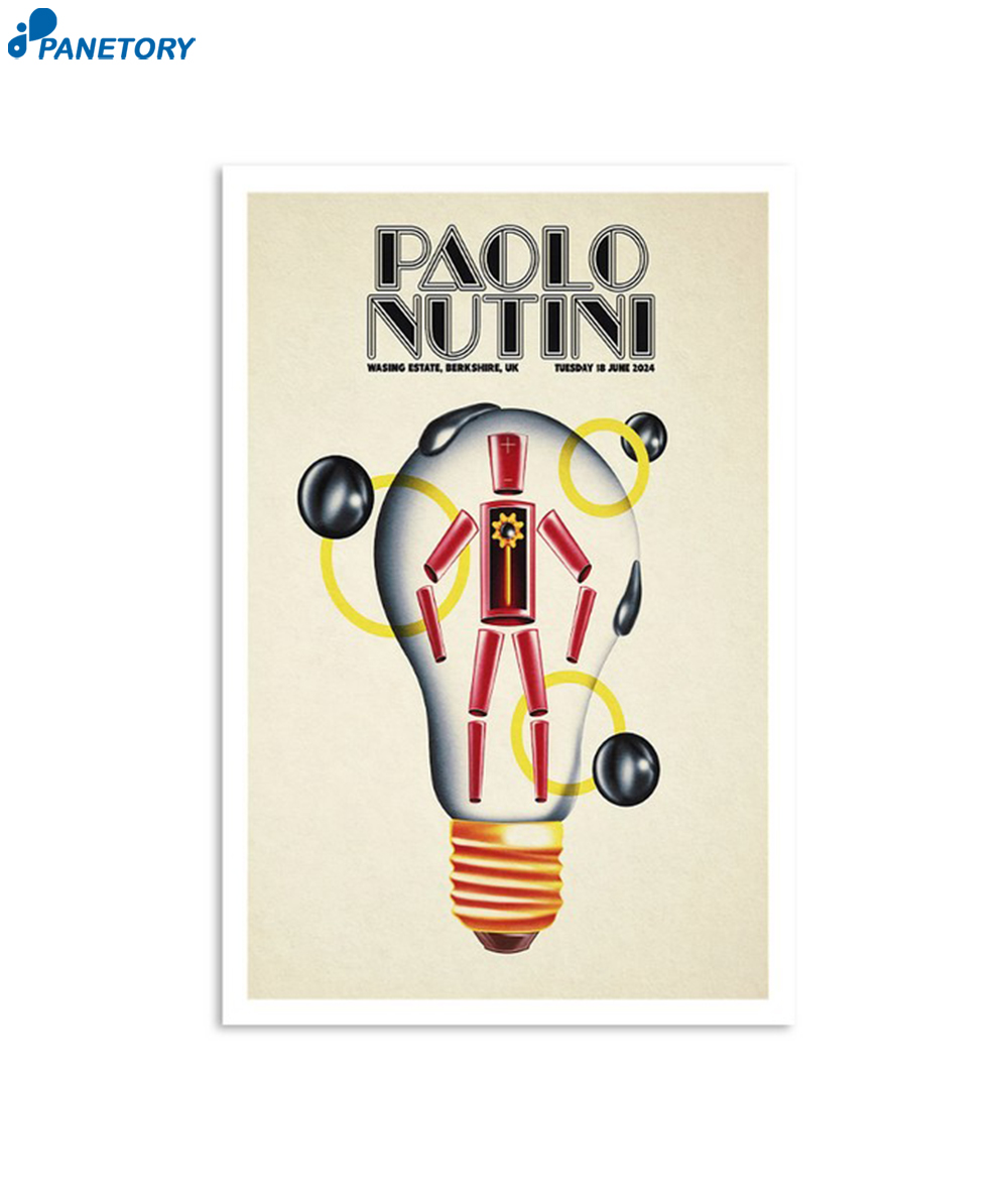 Paolo Nutini Wasing Estate Berkshire Uk June 19 2024 Poster 2 Paolo Nutini Wasing Estate Berkshire Uk June 19 2024 Poster