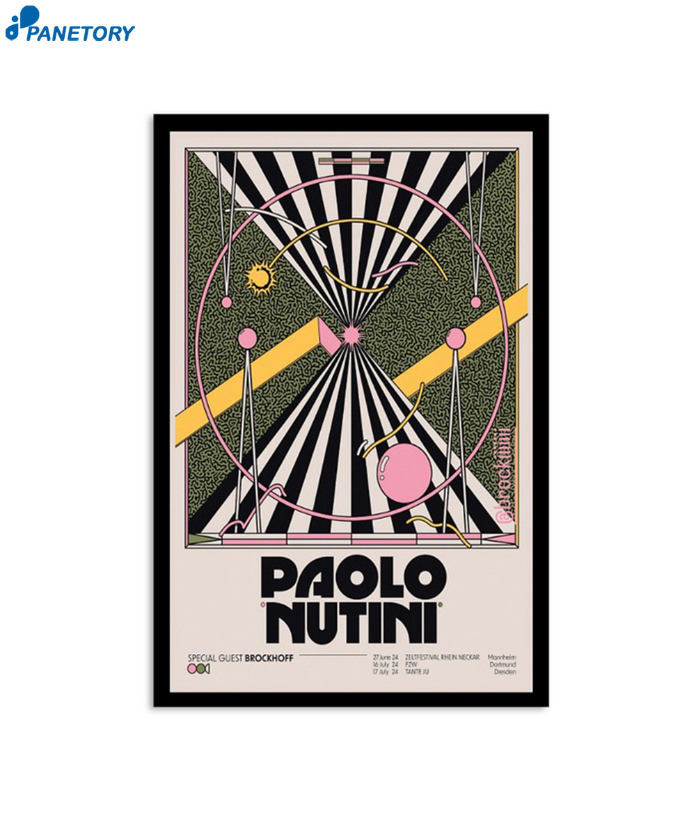 Paolo Nutini Zeltfestival Rhein Neckar Rheinau Germany June 27 2024 Poster 2 Paolo Nutini Zeltfestival Rhein Neckar Rheinau Germany June 27 2024 Poster