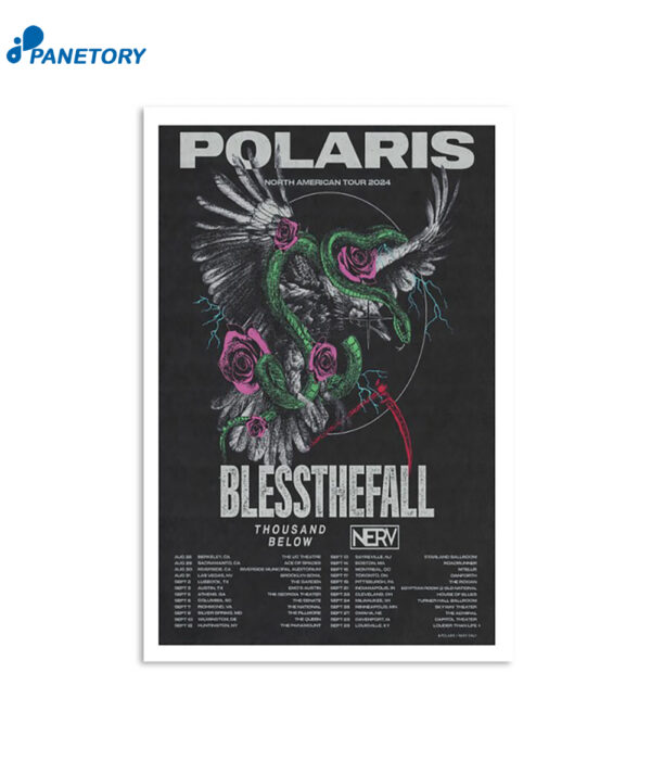 Polaris North American Tour 2024 Poster