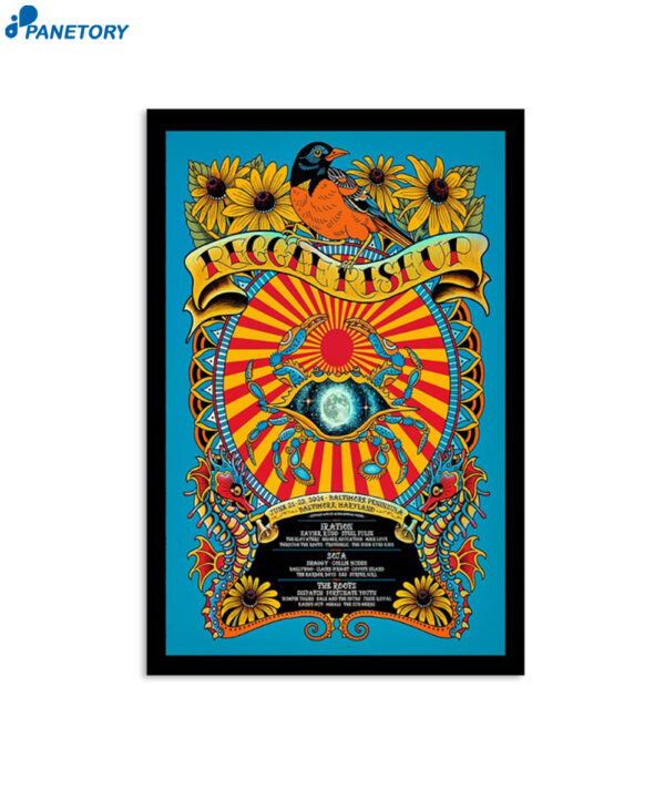 Reggae Rise Up Maryland Baltimore Peninsula Baltimore Md June 21 23 2024 Poster