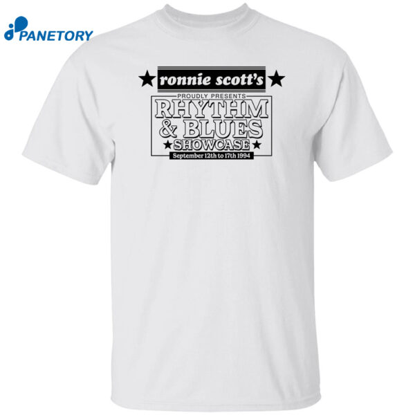 Ronnie Scott’s Rhythm Blues Showcase Shirt