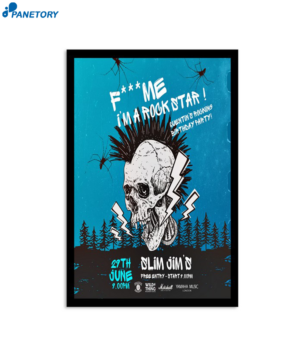 Slim Jim's Liquor Jun 29 2024 London Uk Poster 2 Slim Jim's Liquor Jun 29 2024 London Uk Poster