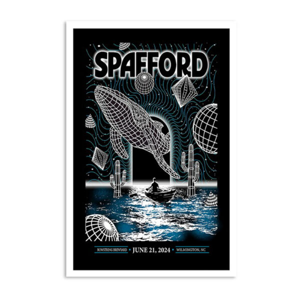Spafford Bowstring Burgers Wilmington Nc June 21 2024 Poster