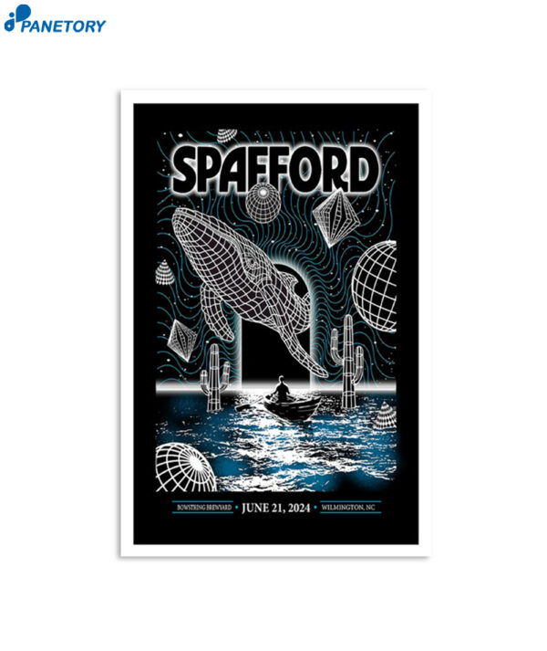 Spafford Bowstring Burgers Wilmington Nc June 21 2024 Poster