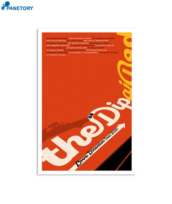 The Dip Tour Love Direction 2024 Poster