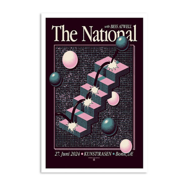 The National Kunstrasen Bonn Germany June 27 2024 Poster