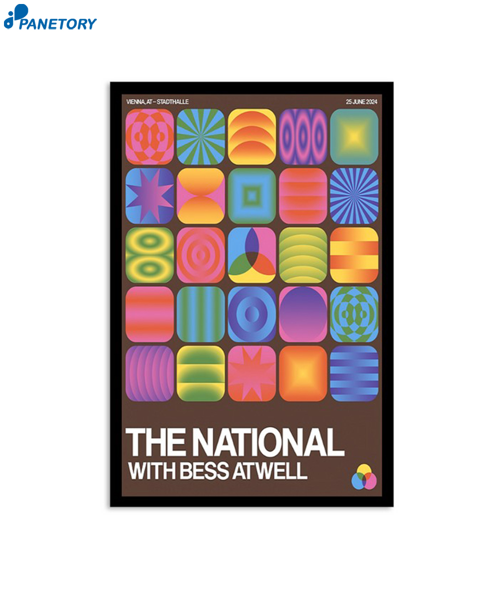 The National Stadthalle June 25 2024 Vienna At Poster 2 The National Stadthalle June 25 2024 Vienna At Poster