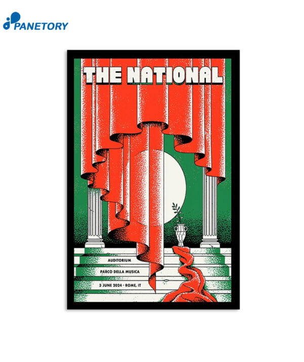 The National Tour In Rome Italy On June 3 2024 Poster