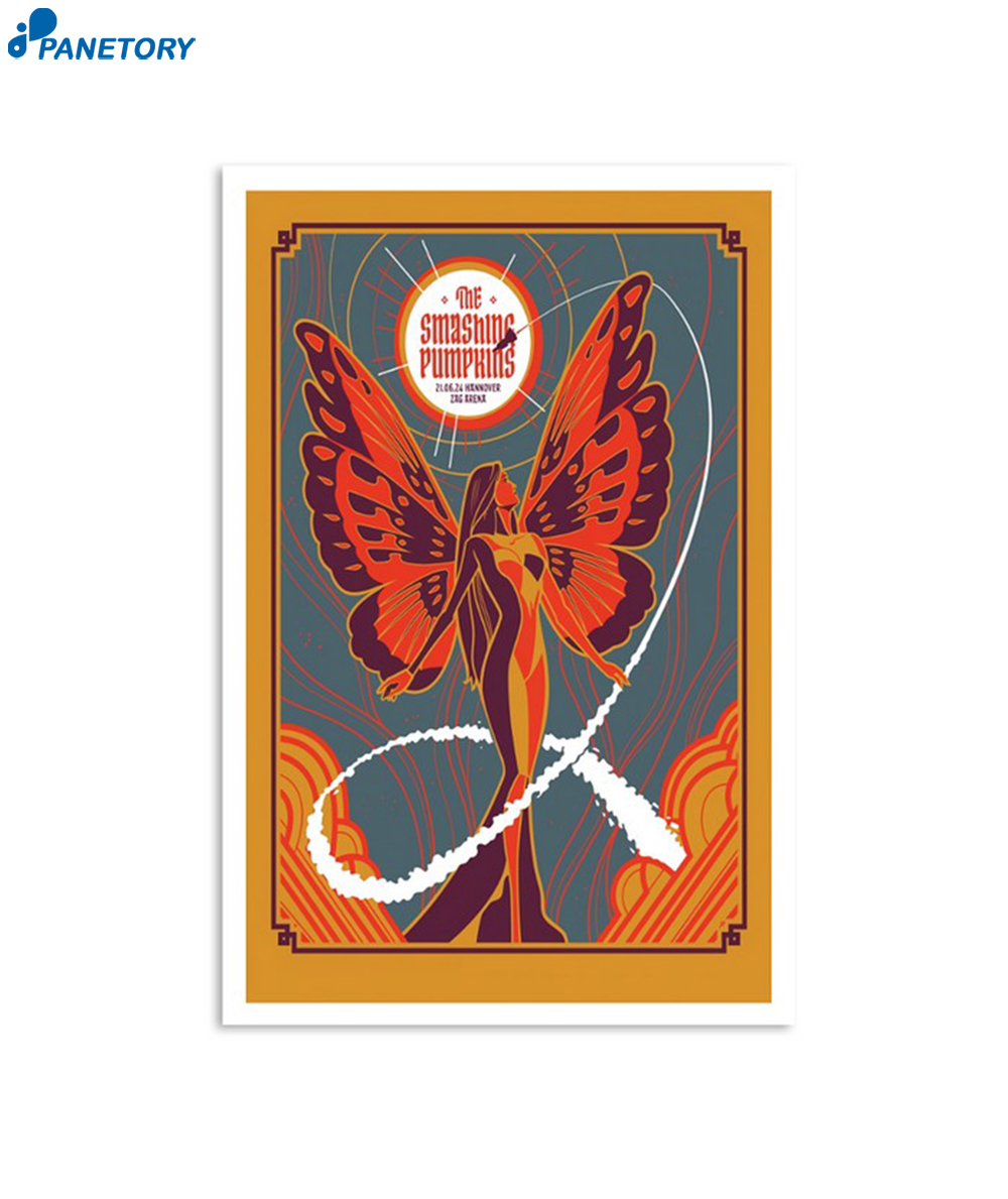 The Smashing Pumpkins Zag Arena Hanover Germany June 21 2024 Poster 2 The Smashing Pumpkins Zag Arena Hanover Germany June 21 2024 Poster