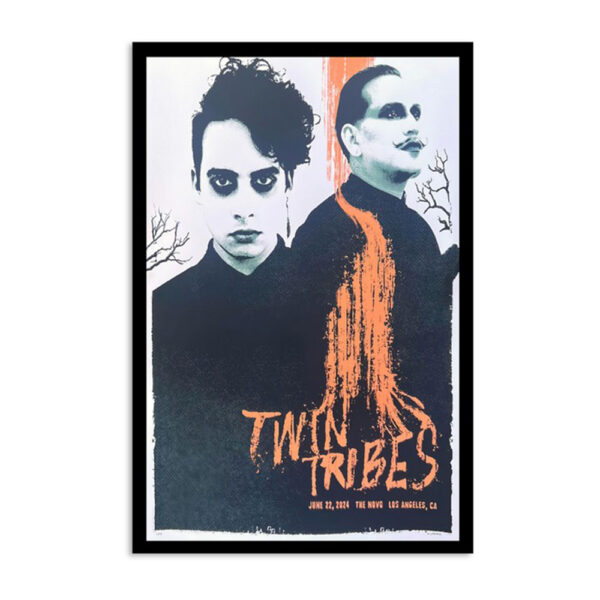 Twin Tribes June 22 2024 The Novo Los Angeles Ca Poster